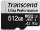 Scheda SD micro 512GB TRANSCEND con adattatore, SDXC
