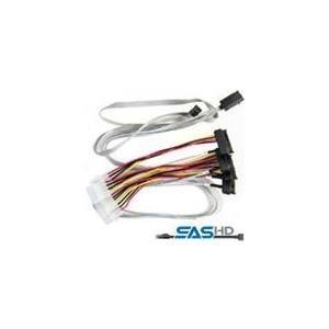Microsemi ADAPTEC I-HDMSAS-4SAS-SB-.8M 0,8 m 6 Gbit/s Multicolore (ADAPTEC I-HDMSAS-4SAS-SB-.8M - I-HDMSAS-4SAS-SB-.8M)