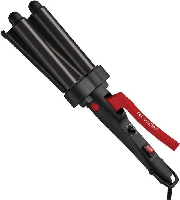 Ferro arricciacapelli nero/rosso RVIR3056UKE