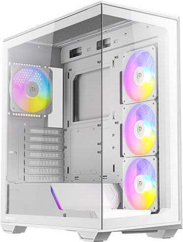 ANTEC Constellation C3 White ARGB Case, 270' Full-view tempered glass, Dual Chamber, Tool-Free Design, 4 x ARGB PWM fans with b