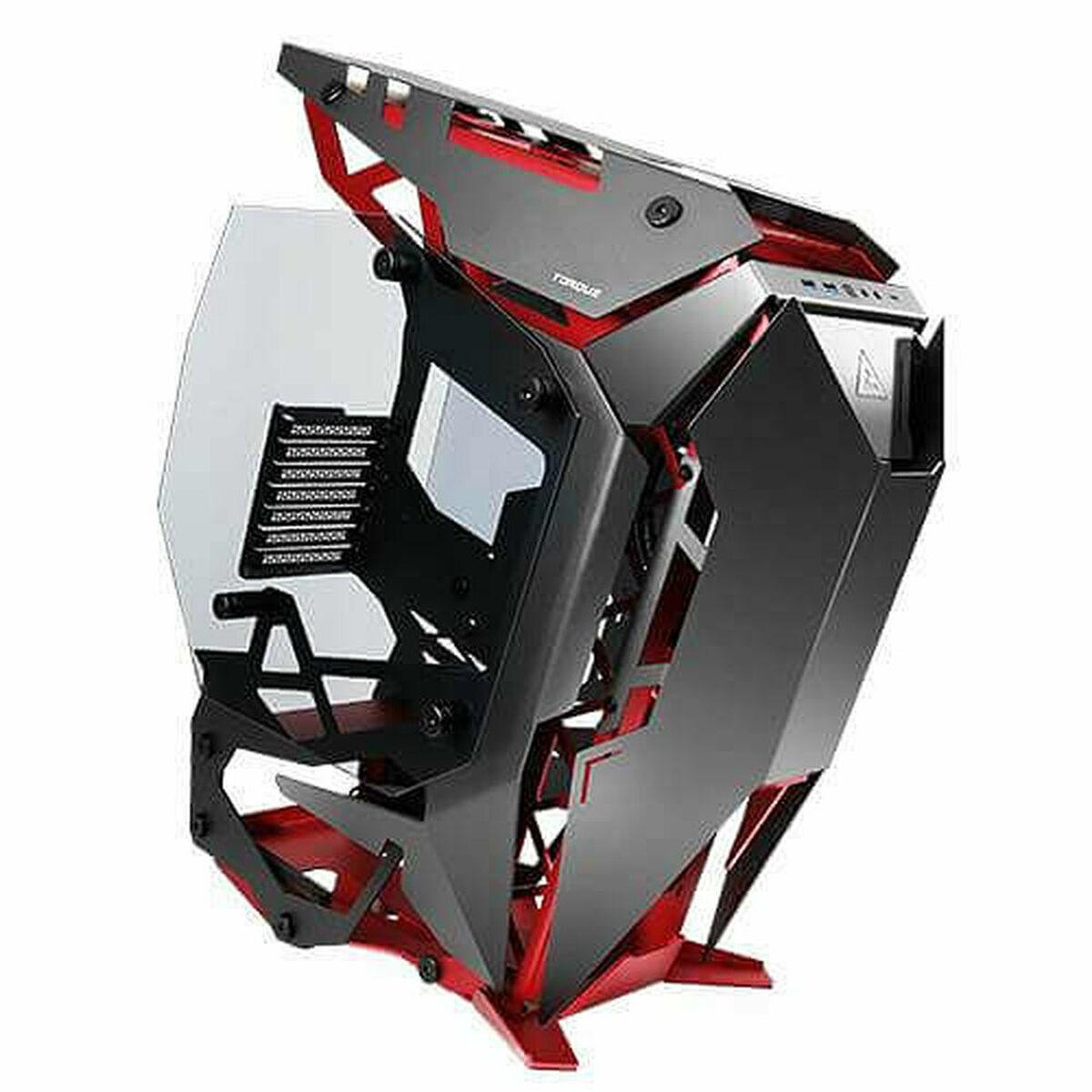 Antec Torque computer case Midi Tower Nero, Rosso (Antec Torque Open Frame Gaming Case w/ Tempered Glass Windows E-ATX No PSU A