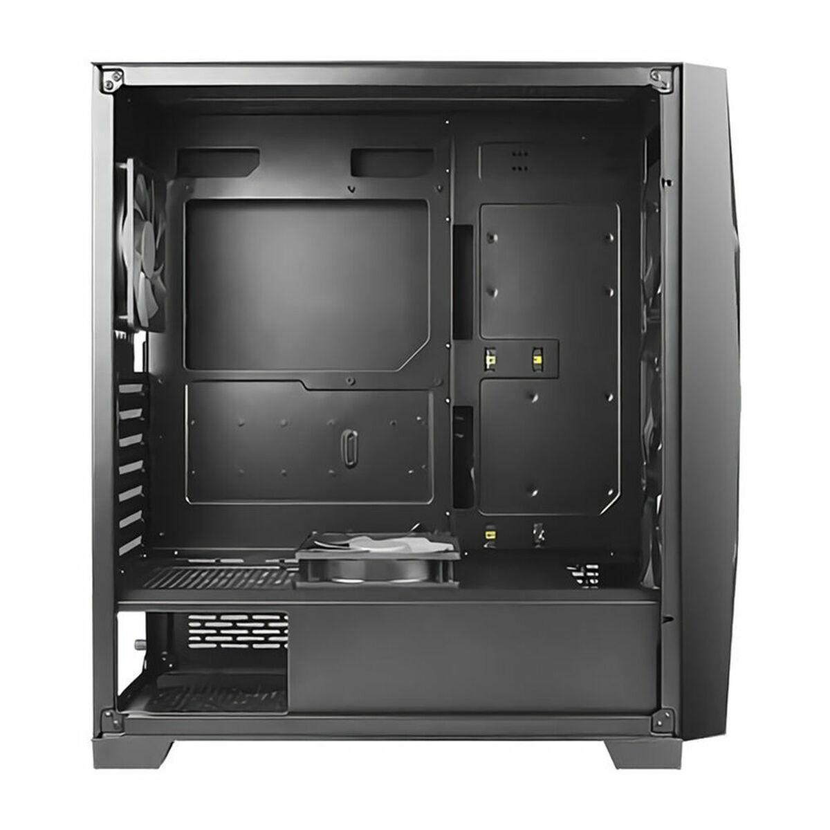 Antec DF800 FLUX Midi Tower Nero (ANTEC DF800 FLUX Case Gaming Black Mid Tower 2 x USB 3.0 Tempered Glass Side Window Panel Geo