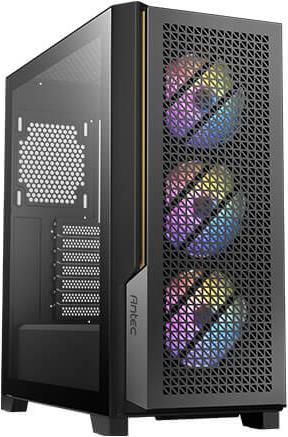 Antec P20C ARGB Midi Tower Nero (Antec P20C ARGB Gaming Case w/ Glass Window E-ATX Large Mesh Front Dust Filters 3 ARGB PWM Fan