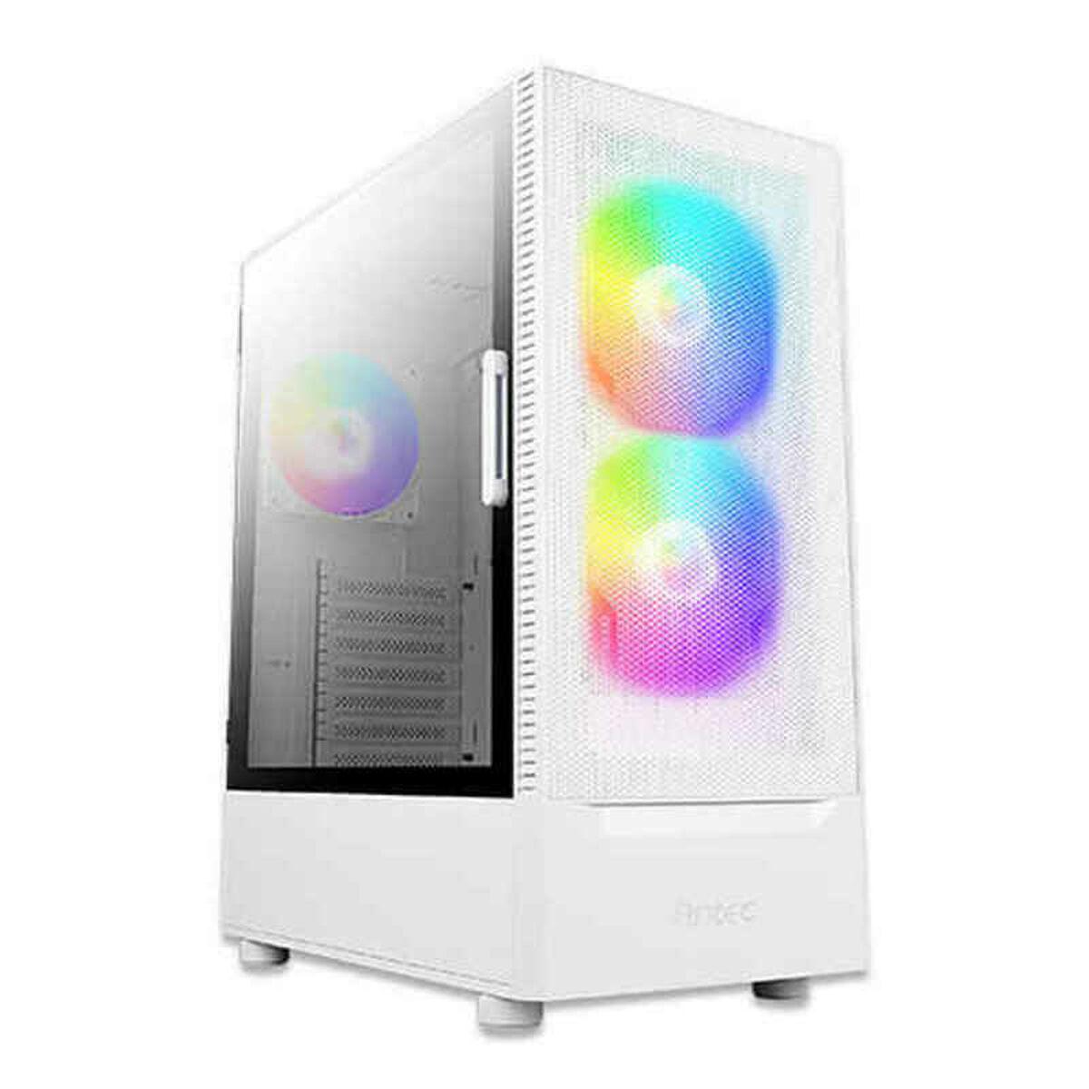 Antec NX 410 Midi Tower Bianco (ANTEC NX410 Case Gaming White Mid Tower 1 x USB 3.0 / 2 x USB 2.0 Tempered Glass Side Window Pa