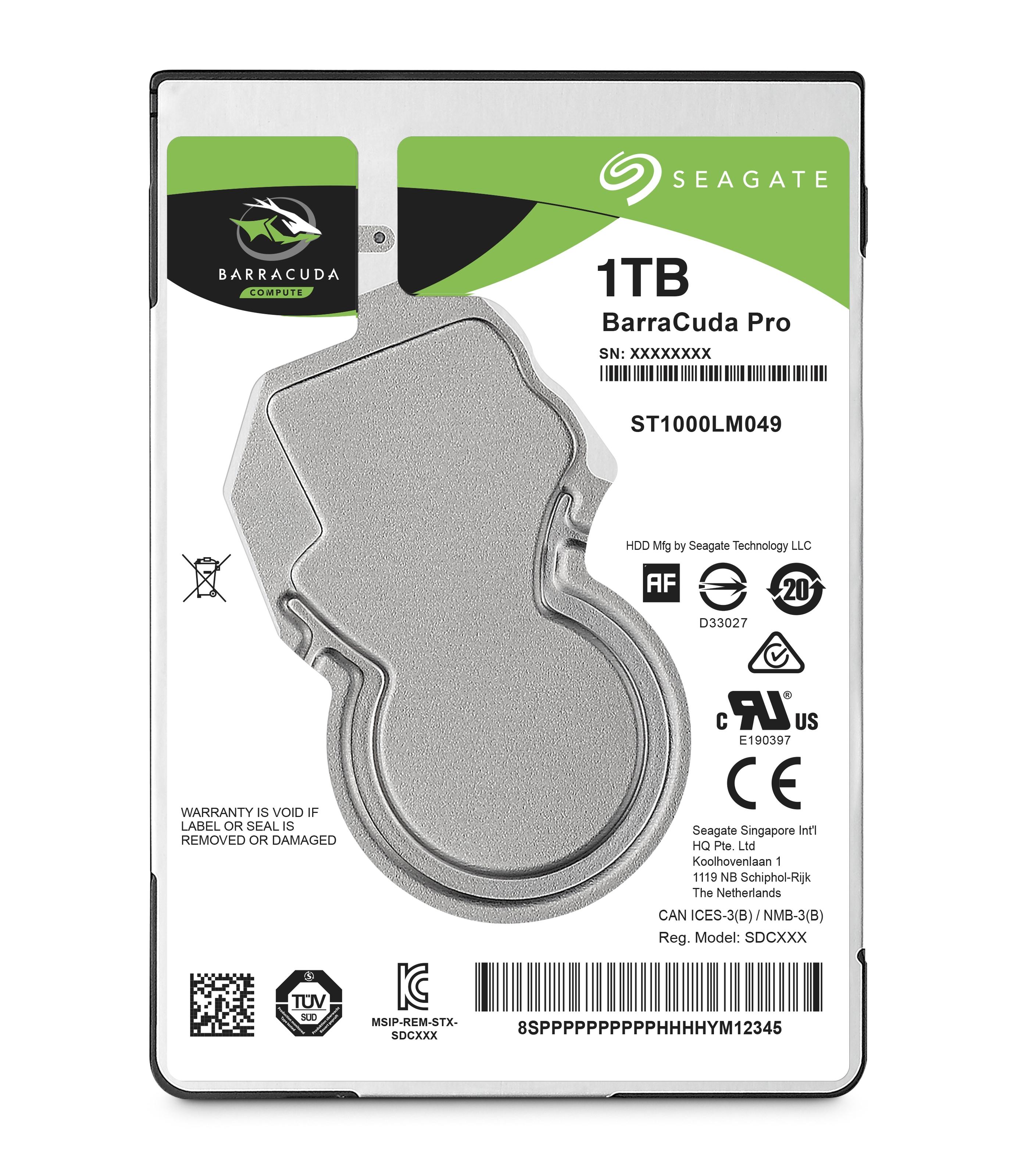 SEAGATE Barracuda Pro 1TB...