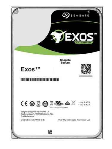Seagate Exos X16 disco rigido interno 16 TB 7200 Giri/min 256 MB 3.5" SAS