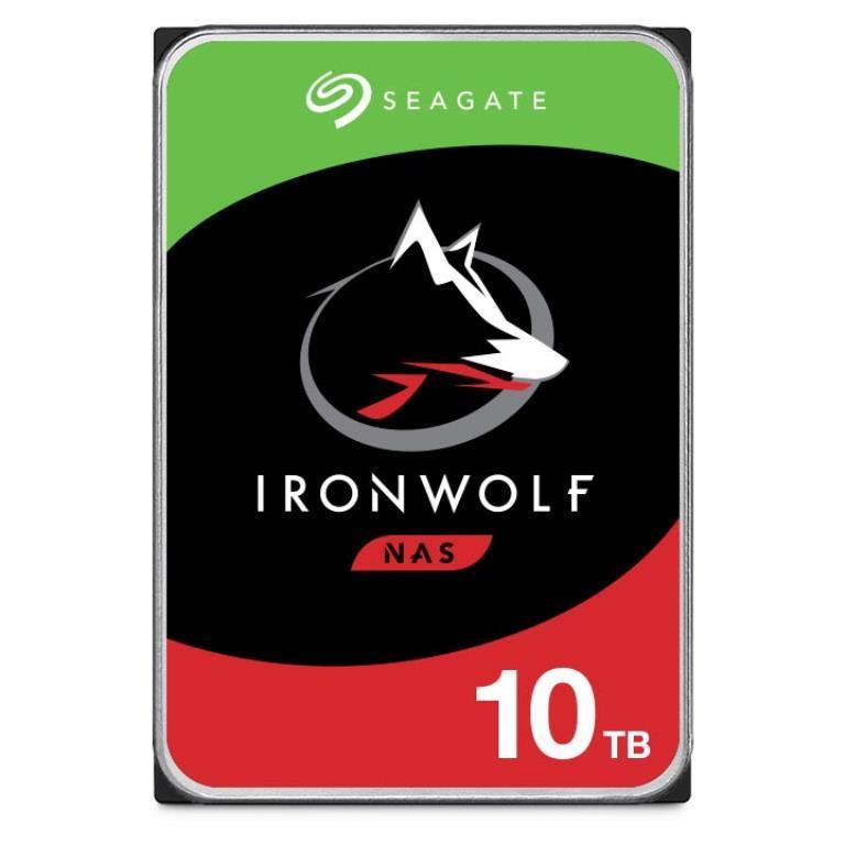 Hard Disk Seagate IronWolf NAS - 3,5" 10TB - 7200rpm - SATA 6Gbps - 256MB