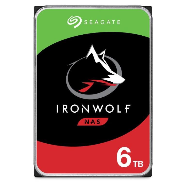 Hard Disk Seagate IronWolf NAS - 3,5" 6TB - 5400rpm - SATA 6Gbps - 256MB