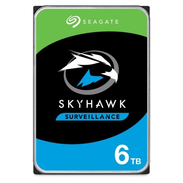 Hard Disk Seagate SkyHawk Surveillance - 3,5 6TB - SATA 6Gbps - 256MB - CMR