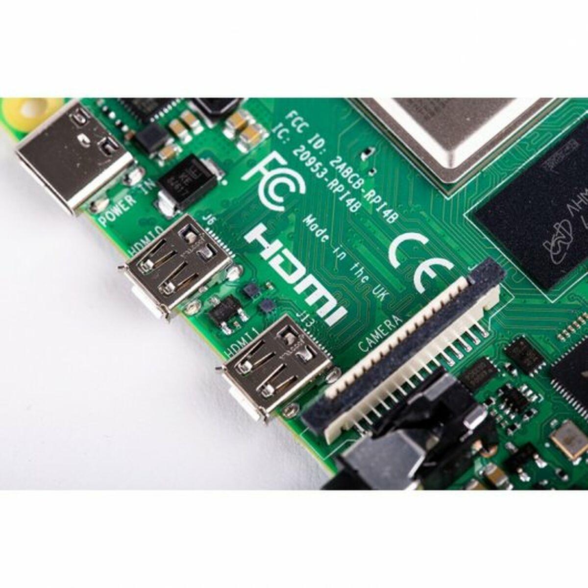 Plattform Raspberry Pi Hersteller Raspberry Pi Typ Hauptplatine SoC Broadcom BCM2711 4x 1.50GHz (ARM Cortex-A72) Speicher 4