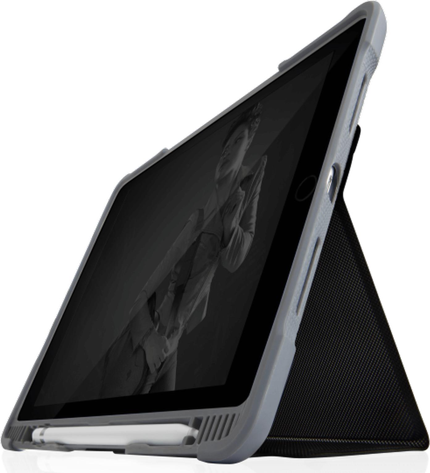 Dux plus duo case iPad 10,2 pollici 2021 - 2019 nero/trasparente