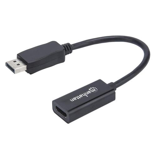 Manhattan 151634 cavo e adattatore video 015 m HDMI tipo A Standard DisplayPort Nero (DISPLAYPORT TO HDMI CABLE 20CM- - 1080P/6