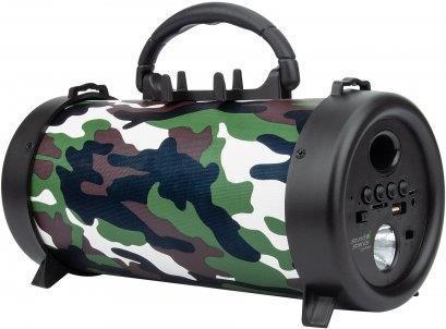 Manhattan 165341 altoparlante portatile e per feste Altoparlante portatile mono Multicolore 3 W (CAMOUFLAGE BLUETOOTH SPEAKER -