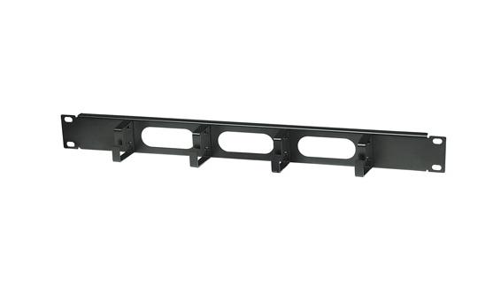 Intellinet 204279 organizer per cavi Supporto Supporto per cavo Nero 1 pz