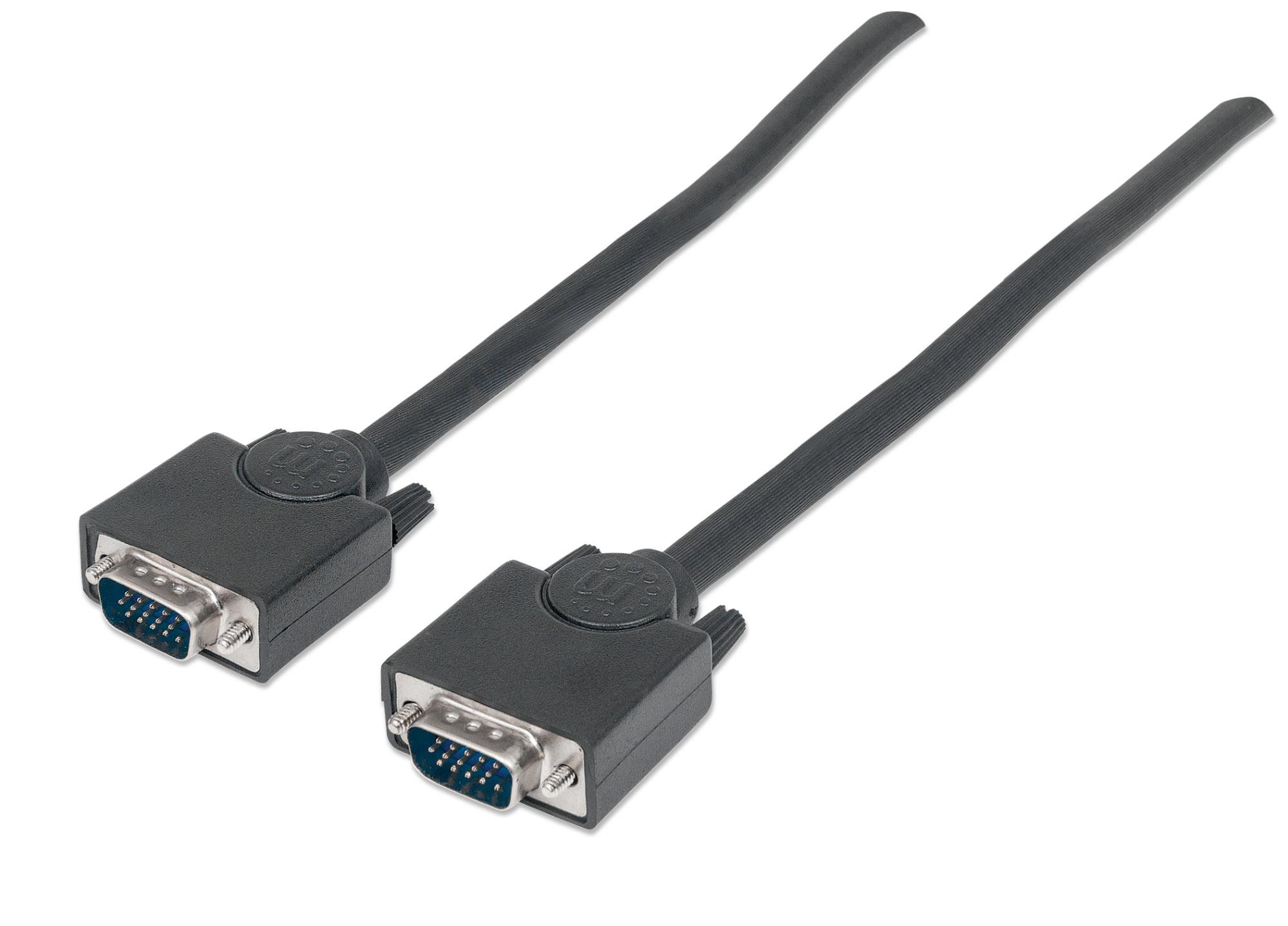 Manhattan 311731 cavo VGA 1,8 m VGA (D-Sub) Nero