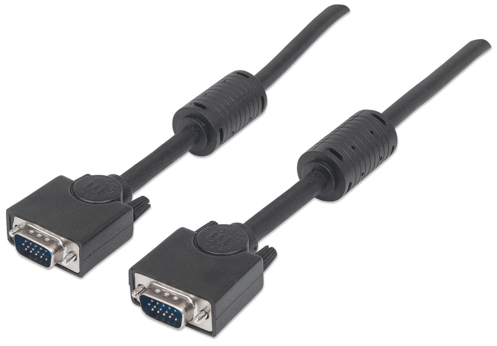 Manhattan 317733 cavo VGA 3 m VGA (D-Sub) Nero