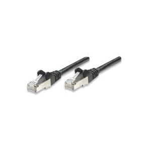 Intellinet - Cavo patch - RJ-45 (M) - RJ-45 (M) - 101 m - SFTP - CAT 5e - pressato liscio - nero (320429)