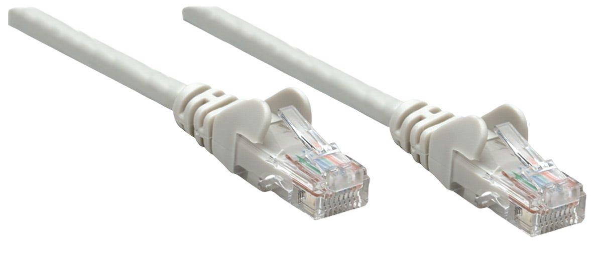 Intellinet RJ-45 M/M, 10m cavo di rete Grigio Cat6 U/UTP (UTP)