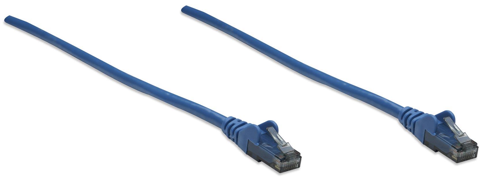 Intellinet Cat6 UTP cavo di rete Blu 10 m U/UTP UTP (NETWORK CABLE CAT6 CCA 10M - BLUE U/UTP SNAGLESS/BOOTED)