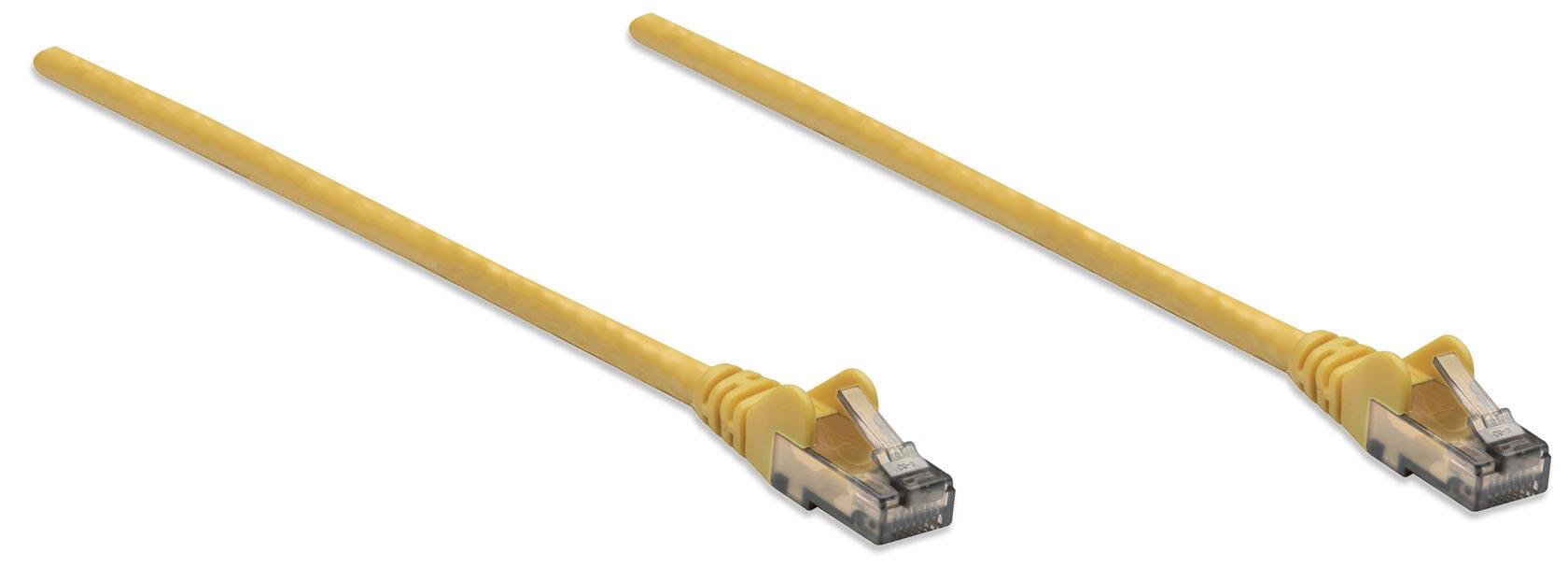 Intellinet Cat6 UTP cavo di rete Giallo 10 m U/UTP UTP (NETWORK CABLE CAT6 CCA 10M - YELLOW U/UTP SNAGLESS/BOOTED)