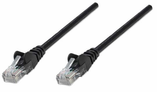 Intellinet 345378 cavo di rete Nero 10 m Cat5e U/UTP (UTP)