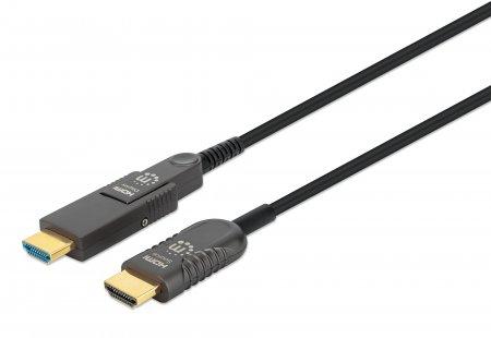 Manhattan 355537 cavo HDMI 50 m HDMI tipo A (Standard) HDMI tipo D (Micro) Nero