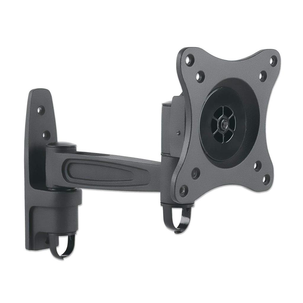 Manhattan 423700 supporto da tavolo per Tv a schermo piatto 68,6 cm (27") Nero Parete