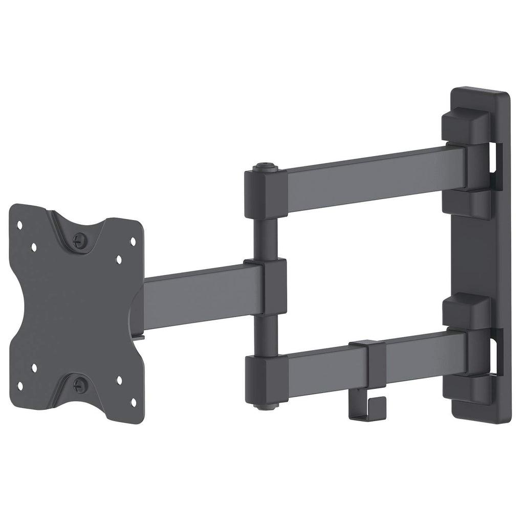 Manhattan 461382 supporto da tavolo per Tv a schermo piatto 68,6 cm [27] Nero Parete (TV & Monitor Mount, Wall, Full Motion, 1