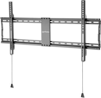Manhattan 461948 Supporto TV a parete 2,54 m [100] Nero (TV & Monitor Mount, Wall [Low Profile], Fixed, 1 screen, Screen Sizes: