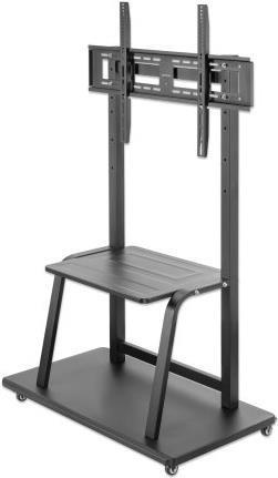 Manhattan 462334 Supporto TV a parete 2,54 m [100] Nero (TV & Monitor Mount, Trolley Stand, 1 screen, Screen Sizes: 37-100, Bla