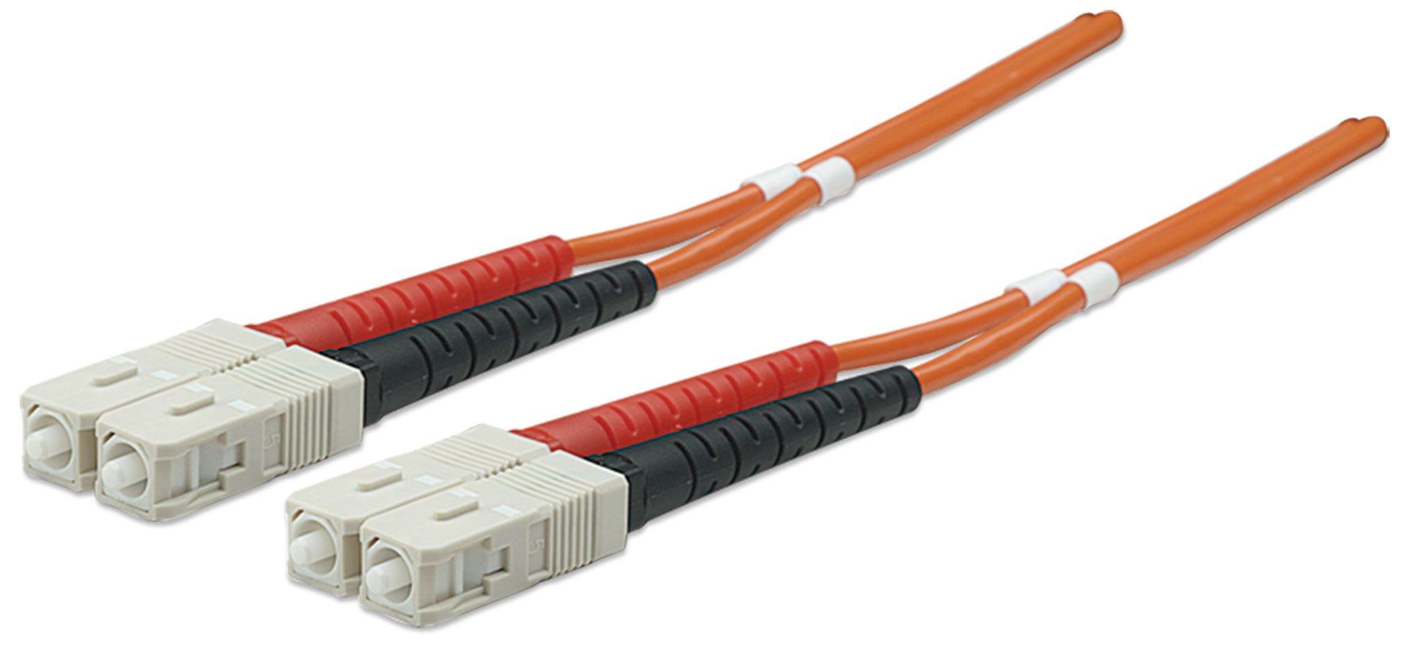 Intellinet 470018 cavo InfiniBand e in fibra ottica 2 m SC Arancione