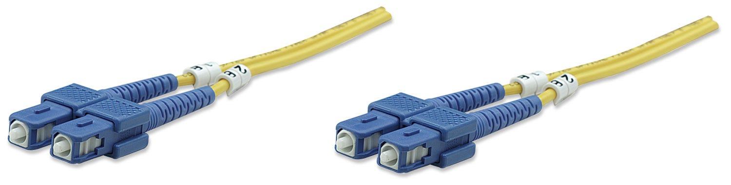 Intellinet 470605 cavo InfiniBand e in fibra ottica 1 m SC Giallo