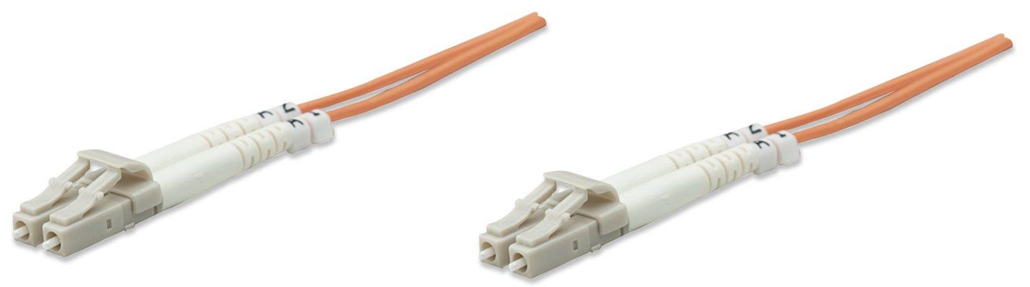 Intellinet 1.0m LC M/M cavo InfiniBand e in fibra ottica 1 m Arancione