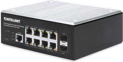 INT 8-Port Gigabit Ethernet PoE+ Web-M
