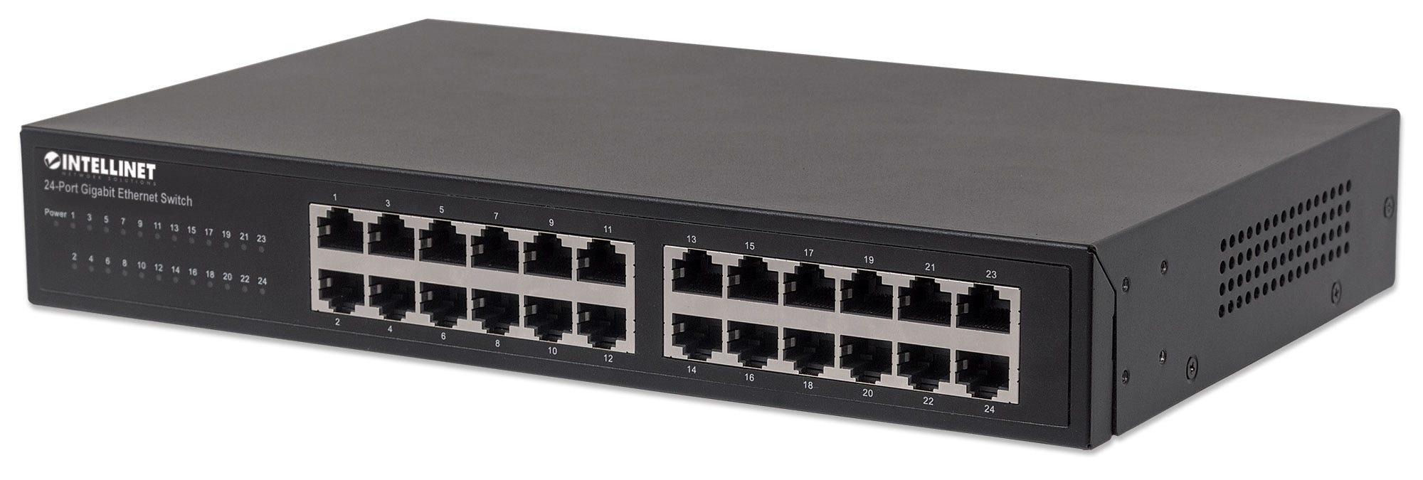 Intellinet 561273 switch di rete Gigabit Ethernet (10/100/1000) Nero
