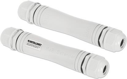 Intellinet 561952 adattatore PoE e iniettore Fast Ethernet (Ultra Long Range Outdoor Fast - Ethernet Poe+ Extender Kit - Extend