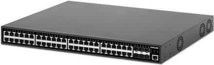 Intellinet 54-port L2+ Switch Poe+ completamente gestito con 48 porte gigabit e 6 SFP+ uplink IEEE 802.3at/Af (Poe+/Poe) -Confo