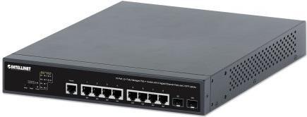 Intellinet 562003 switch di rete Gestito L2+/L3 Gigabit Ethernet [10/100/1000] Supporto Power over Ethernet [PoE] 1U Nero (INTE