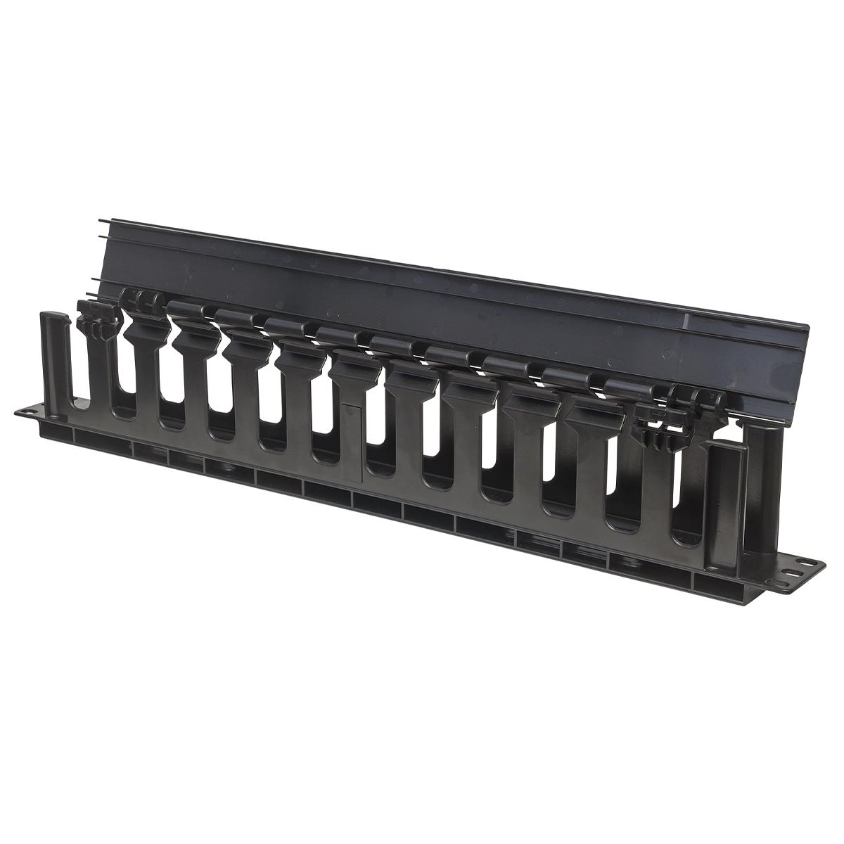 Intellinet 714679 porta accessori Pannello di gestione del cavo (19 Cable Management Panel, 19 Rackmount Cable Manager, 1U, wit