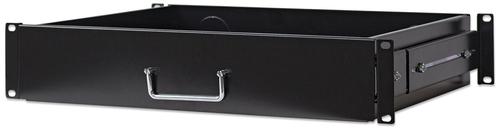 Intellinet 714938 porta accessori Cassettiera (19IN DRAWER SHELF 2U BLACK- - SHELF DEPTH 350MM)