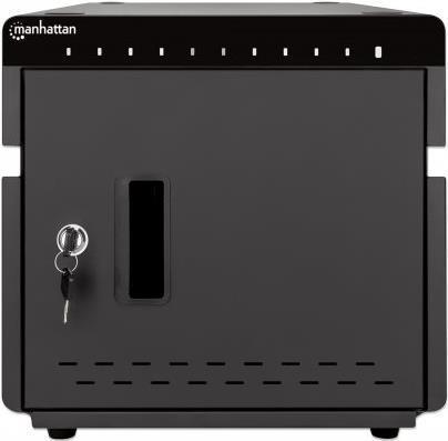 Manhattan 715942 portable device management cart& cabinet Armadio per la gestione dei dispositivi portatili Nero (Charging Cabi