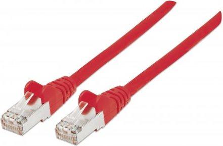 Intellinet - Patch Cable - RJ -45 (M) a RJ -45 (M) - 7,5m - SFTP, PIMF - Cat 6 - Cush, alogeno -edro, a forma, improvvisamente