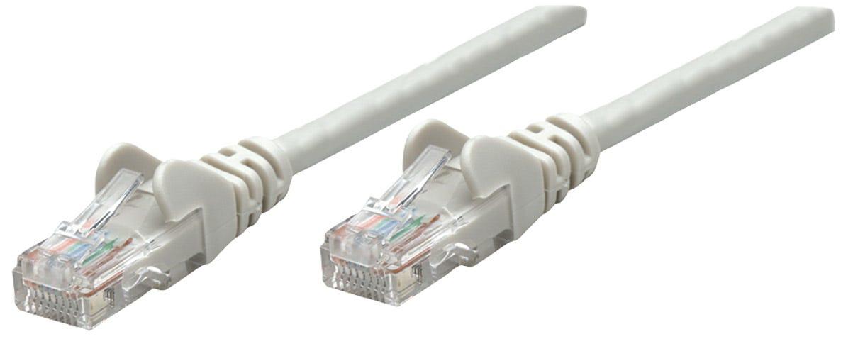 Intellinet 20m Cat6A SFTP cavo di rete Grigio S/FTP S-STP (NETWORK CABLE CAT6A COPPER 20M- - GREY S/FTP SNAGLESS/BOOTED)