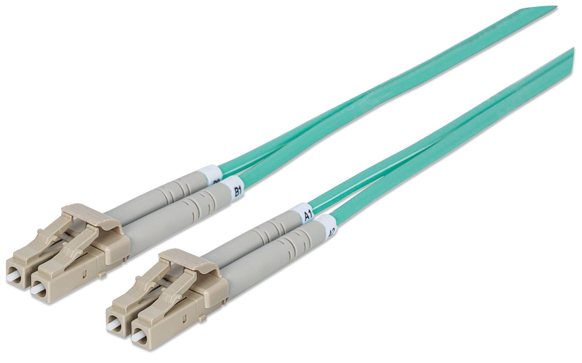 Intellinet 750868 cavo InfiniBand e in fibra ottica 1 m LC Colore acqua