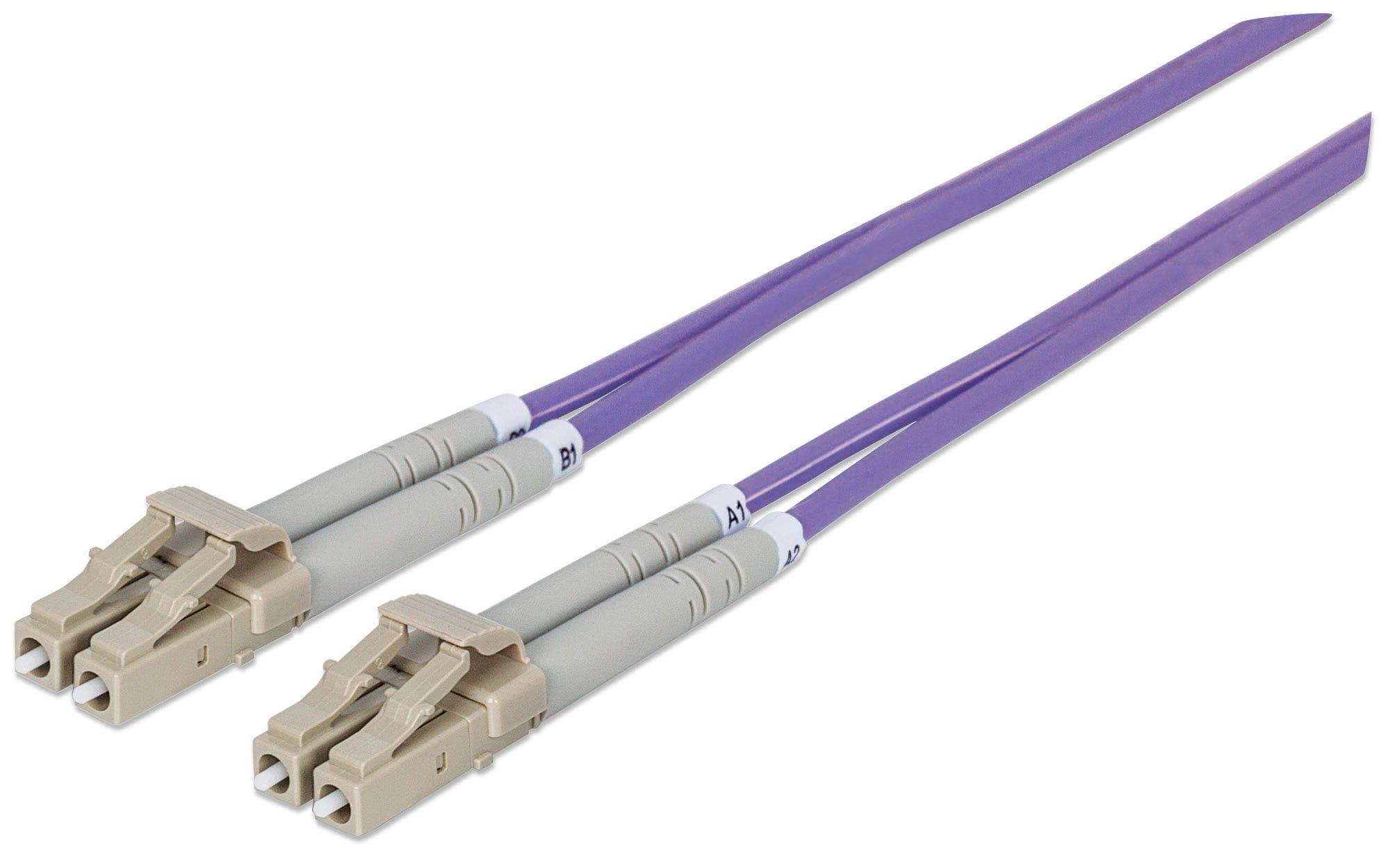 Intellinet 751162 cavo InfiniBand e in fibra ottica 3 m LC Viola