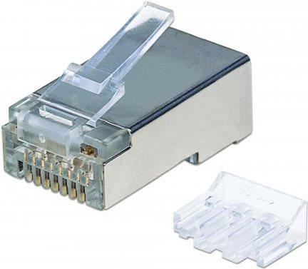 Spine modulari Intellinet Pro Line - Connettore di rete - RJ-45 (M) - STP - CAT 6a (confezione da 70) (790505)