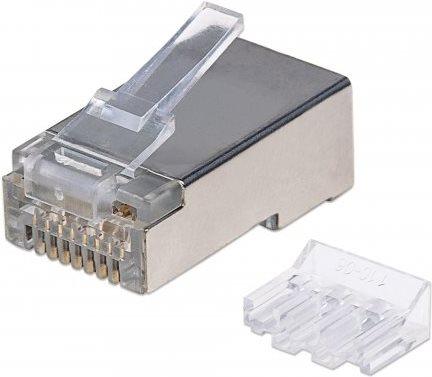 Intellinet 790680 cavo di collegamento RJ45 Trasparente