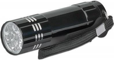 Manhattan 960311 torcia Nero Torcia a mano LED