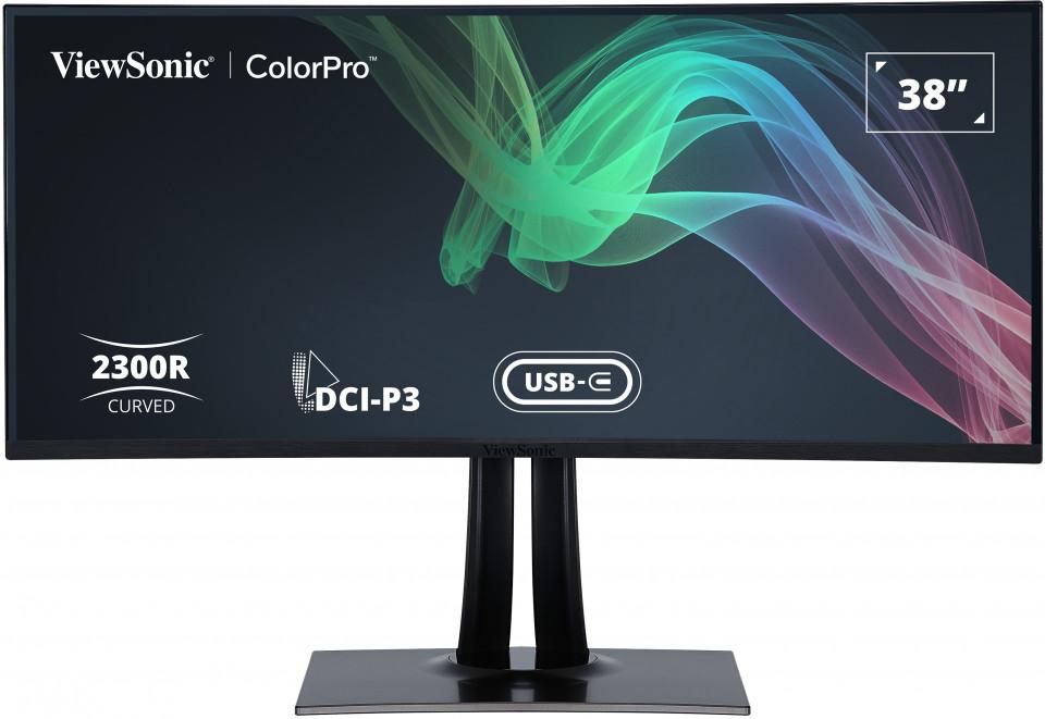 Viewsonic VP3881A Monitor PC 96,5 cm [38] 3840 x 1600 Pixel Quad HD+ LED Nero (ViewSonic ColorPro VP3881a - LED-sk?rm)