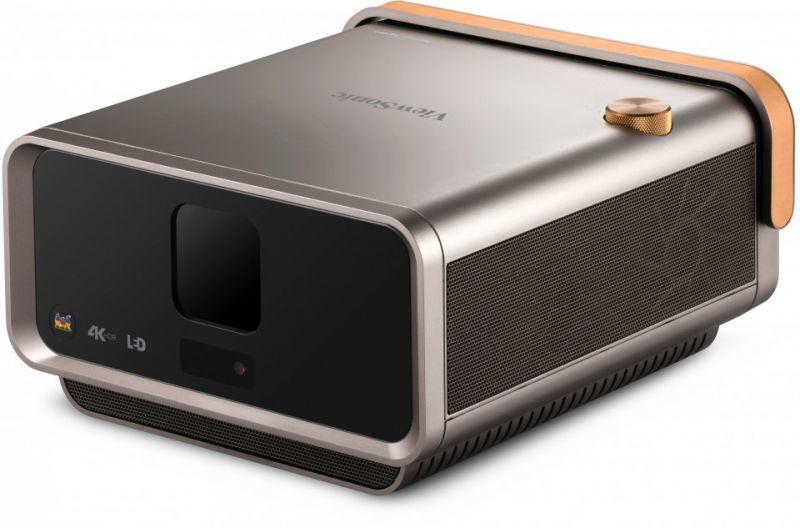 Viewsonic X11-4K videoproiettore Proiettore a raggio standard LED 2160p (3840x2160) CompatibilitÃƒÂ  3D Nero, Marrone chiar